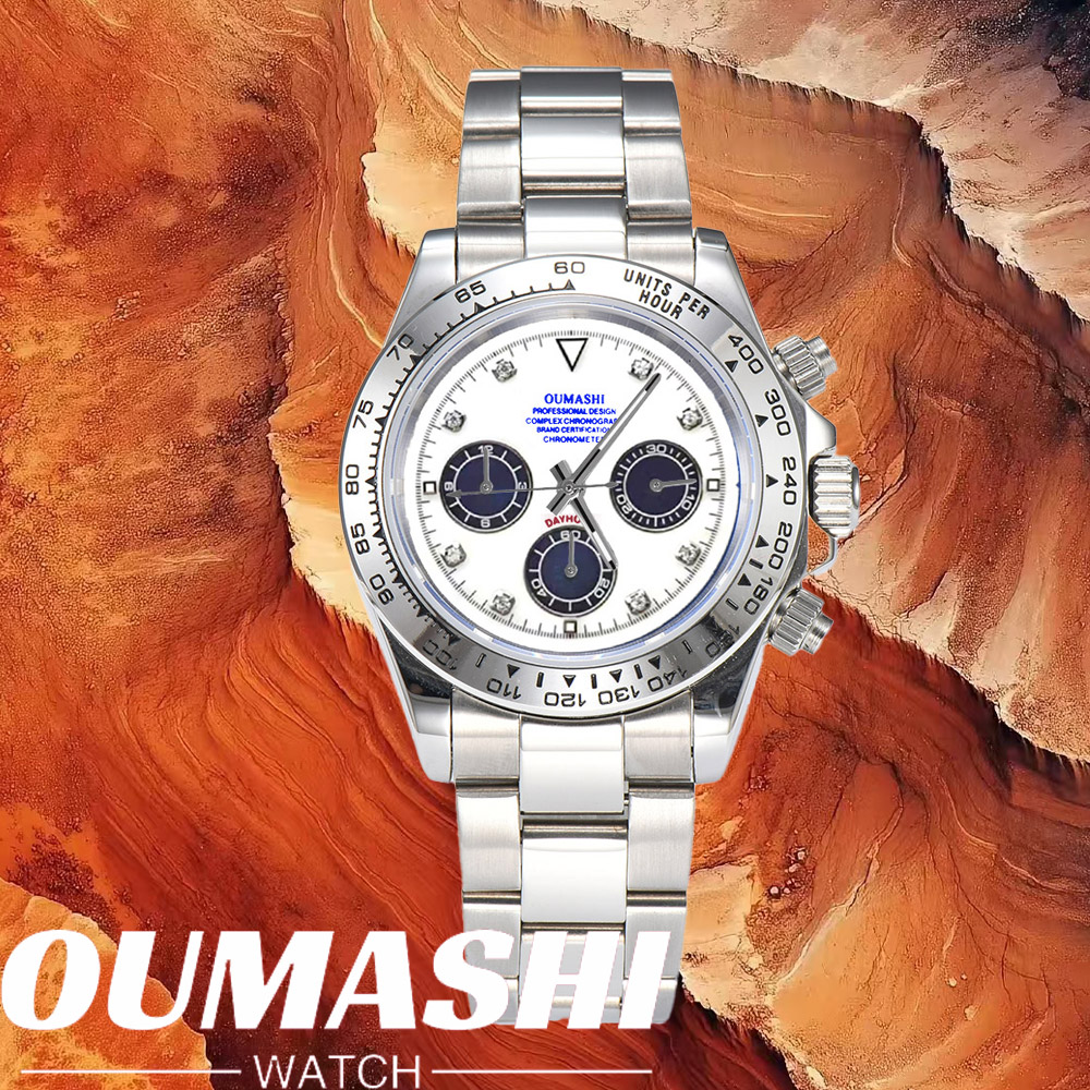 Making Custom Jewelry - Luxury VK63 Watches Sapphire Glass 316L