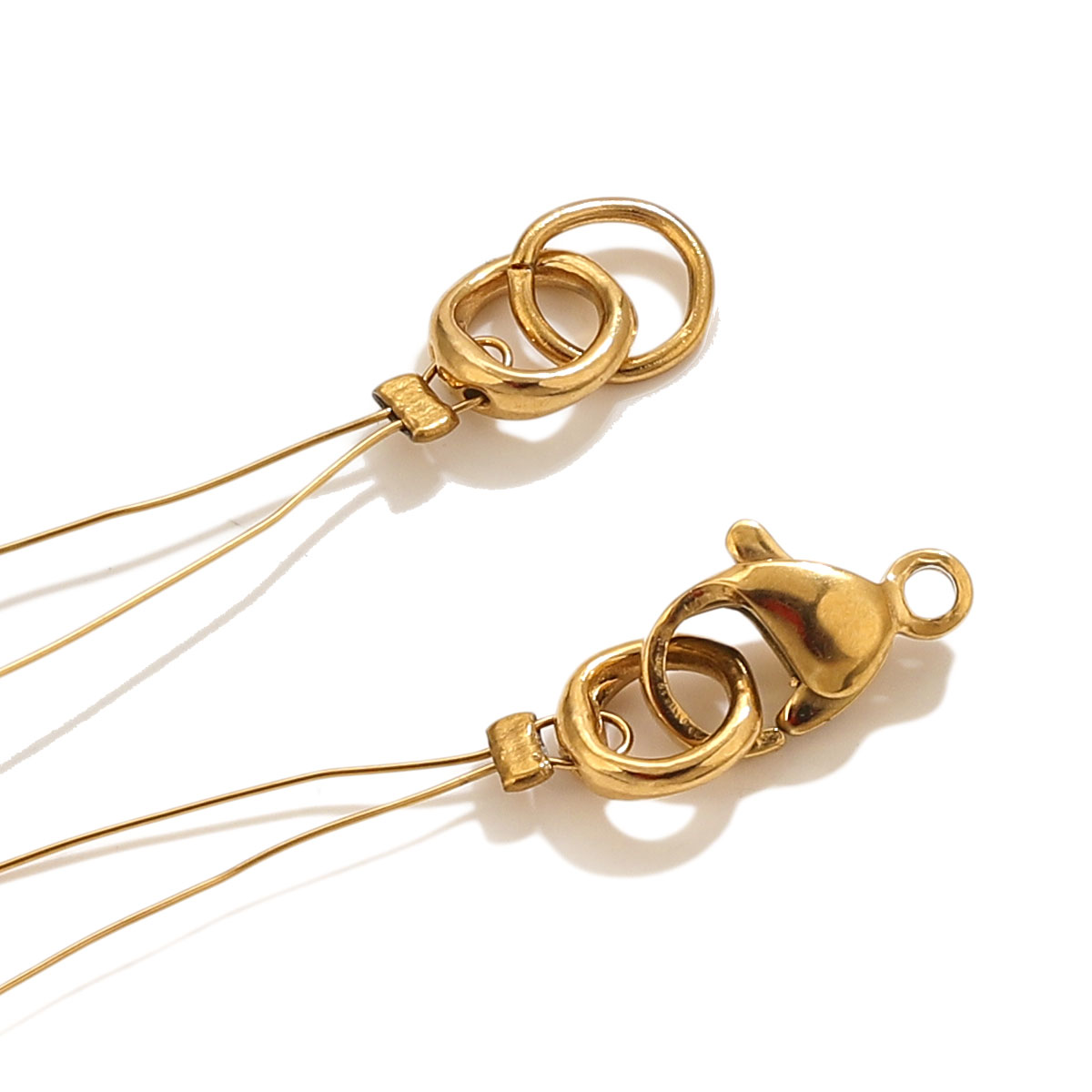 20pcs Stainless Steel Clasps E - Jewelry Making Kit For Adults ulasan dan harga
