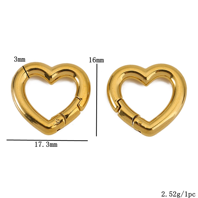2pcs Stainless Steel Clasps He - Jewelry Making Kit For Adults ulasan dan harga