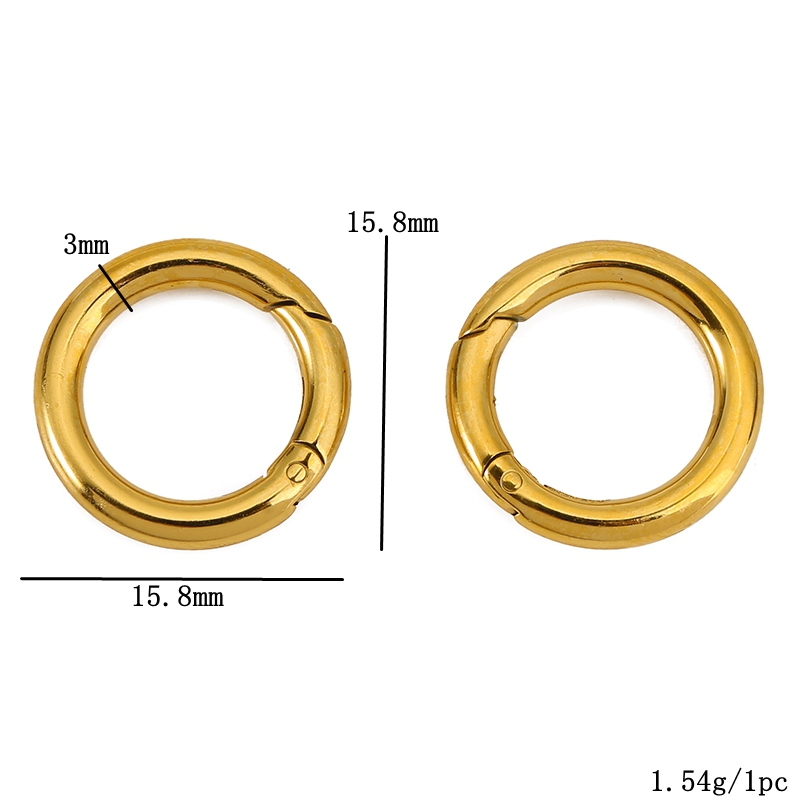 2pcs Stainless Steel Clasps He - Jewelry Making Kit For Adults ulasan dan harga