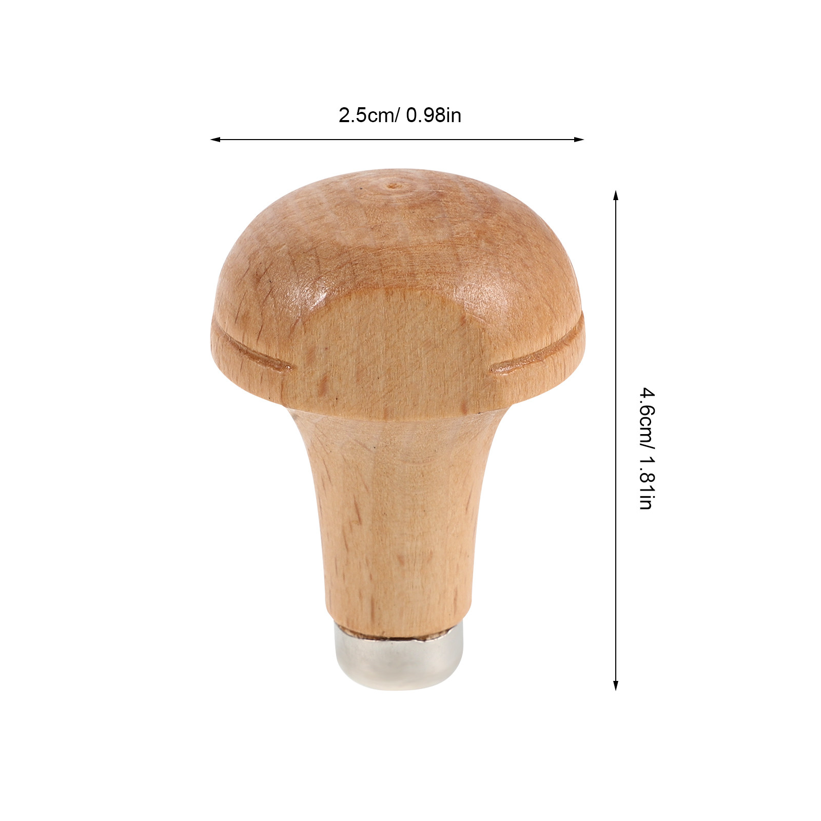 4Pcs Compact Mushroom Knob Han - Jewelry Making Vise ulasan dan harga