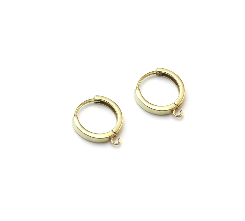10pcs Brass Ear Hoops, Leverba - Jewelry Making Kit For Adults ulasan dan harga
