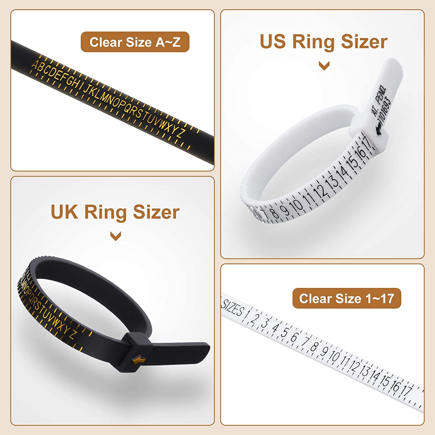 11 Pieces Of US UK Ring Mandre - Jewelry Making Machines ulasan dan harga