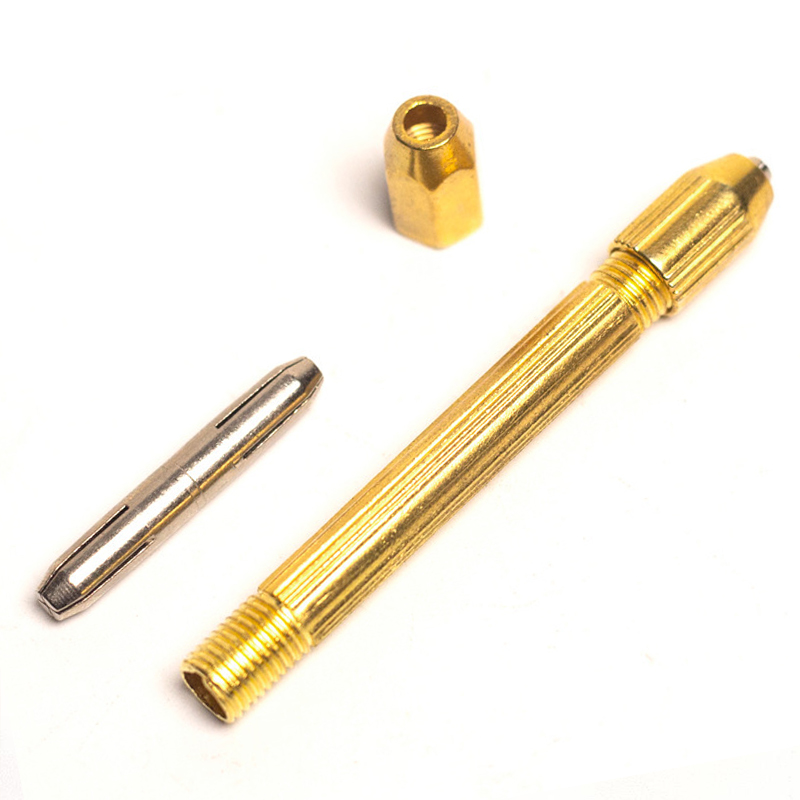 Golden Doublesided Pin Vise Ha - Jewelry Making Vise ulasan dan harga