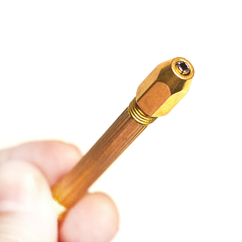 Golden Doublesided Pin Vise Ha - Jewelry Making Vise ulasan dan harga