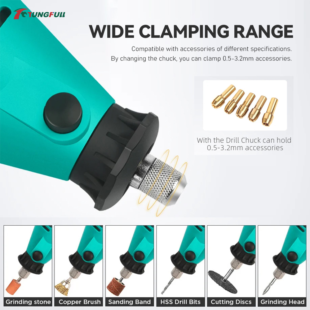 TUNGFULL Rotary Tool Kit with  - Jewelry Making Rotary Tool ulasan dan harga