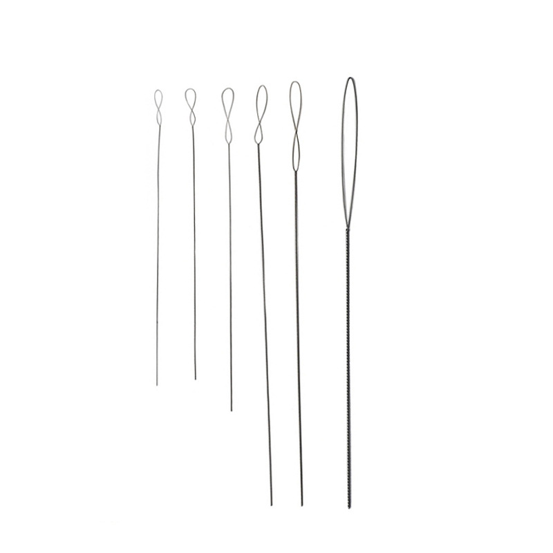 6pcs/lot Oar 0.15-0.7mm twist  - Beading Needle Fine ulasan dan harga
