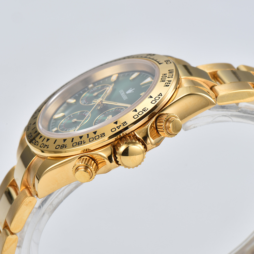 Customized 39mm VK63 Watch Men - Making Custom Jewelry ulasan dan harga