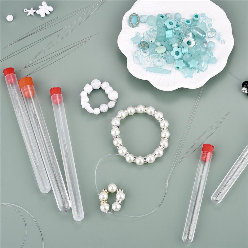 1set Open Beading Needles Pins - Beading Needle Fine ulasan dan harga