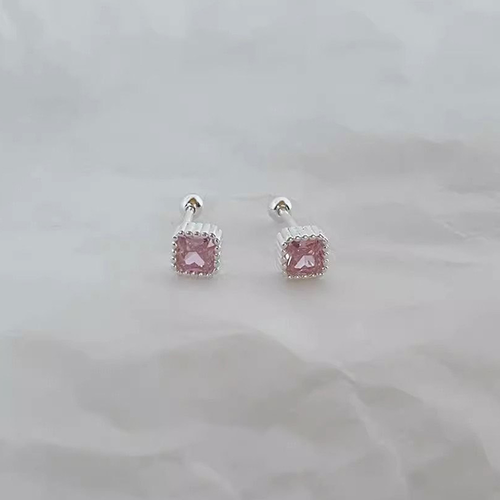 925 Silver Needle Zircon Squar - Beading Needle Fine ulasan dan harga