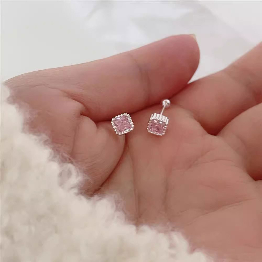 925 Silver Needle Zircon Squar - Beading Needle Fine ulasan dan harga