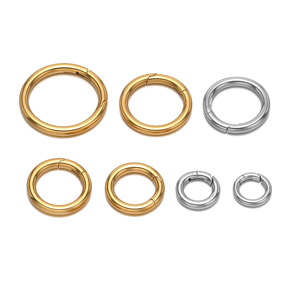 2Pcs/Lot Round Spring Clasps S - Jewelry Making Kit For Adults ulasan dan harga