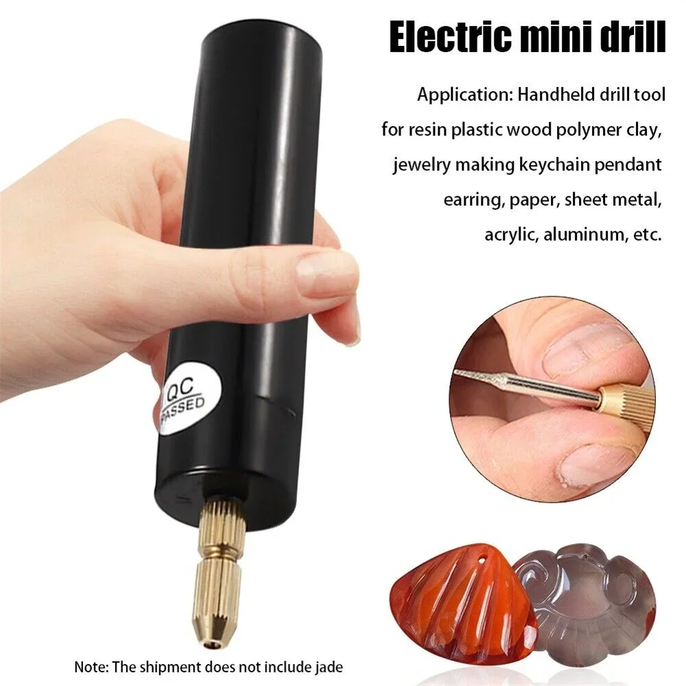 Portable Mini Electric Drill U - Jewelry Making Rotary Tool ulasan dan harga