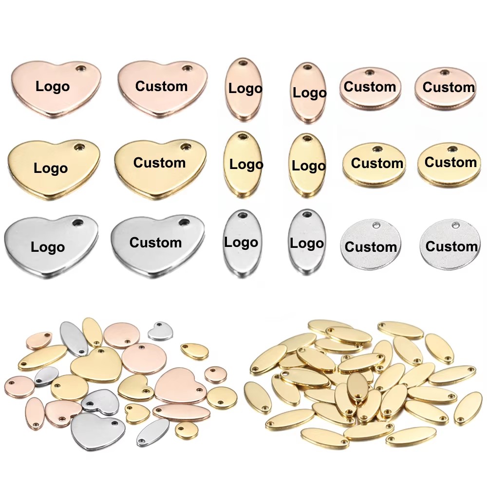 100pcs/lot Custom Laser Engrav - Making Custom Jewelry ulasan dan harga