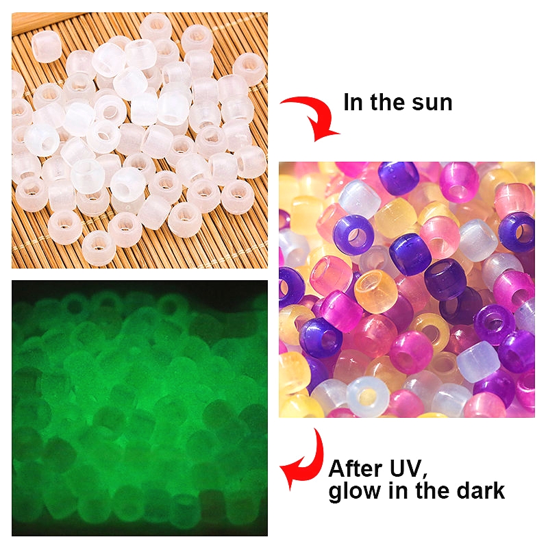 6*8mm UV Changing Reactive Acr - Jewelry Making For 5 Year Old ulasan dan harga