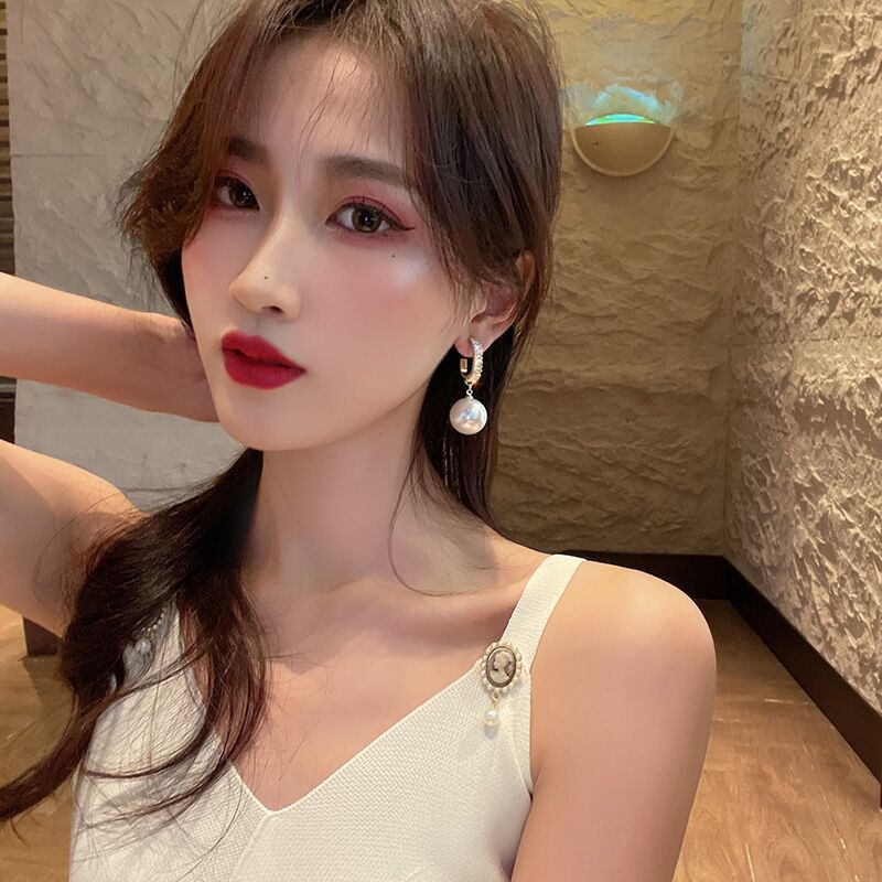 Silver Needle Dangle Earrings  - Beading Needle Fine ulasan dan harga