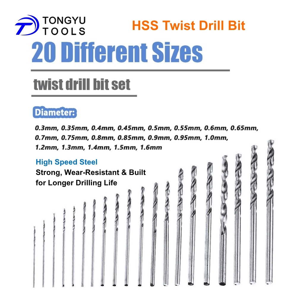 Micro Mini Twist Drill Bit Set - Jewelry Making Vise ulasan dan harga