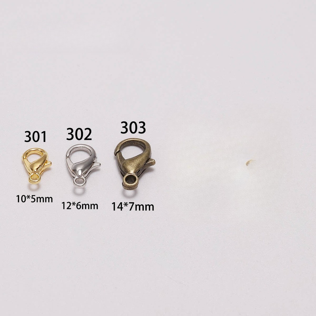 100pcs 9 12 14mm Zinc Alloy Lo - Jewelry Making Kit For Adults ulasan dan harga