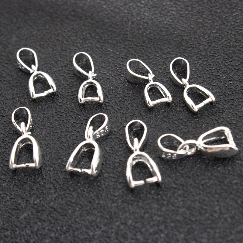 10Pcs 925 Stering Silver Plate - Jewelry Making Kit For Adults ulasan dan harga
