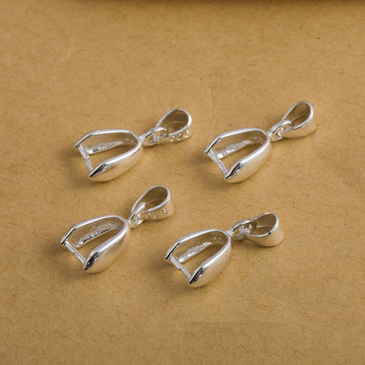 10Pcs 925 Stering Silver Plate - Jewelry Making Kit For Adults ulasan dan harga