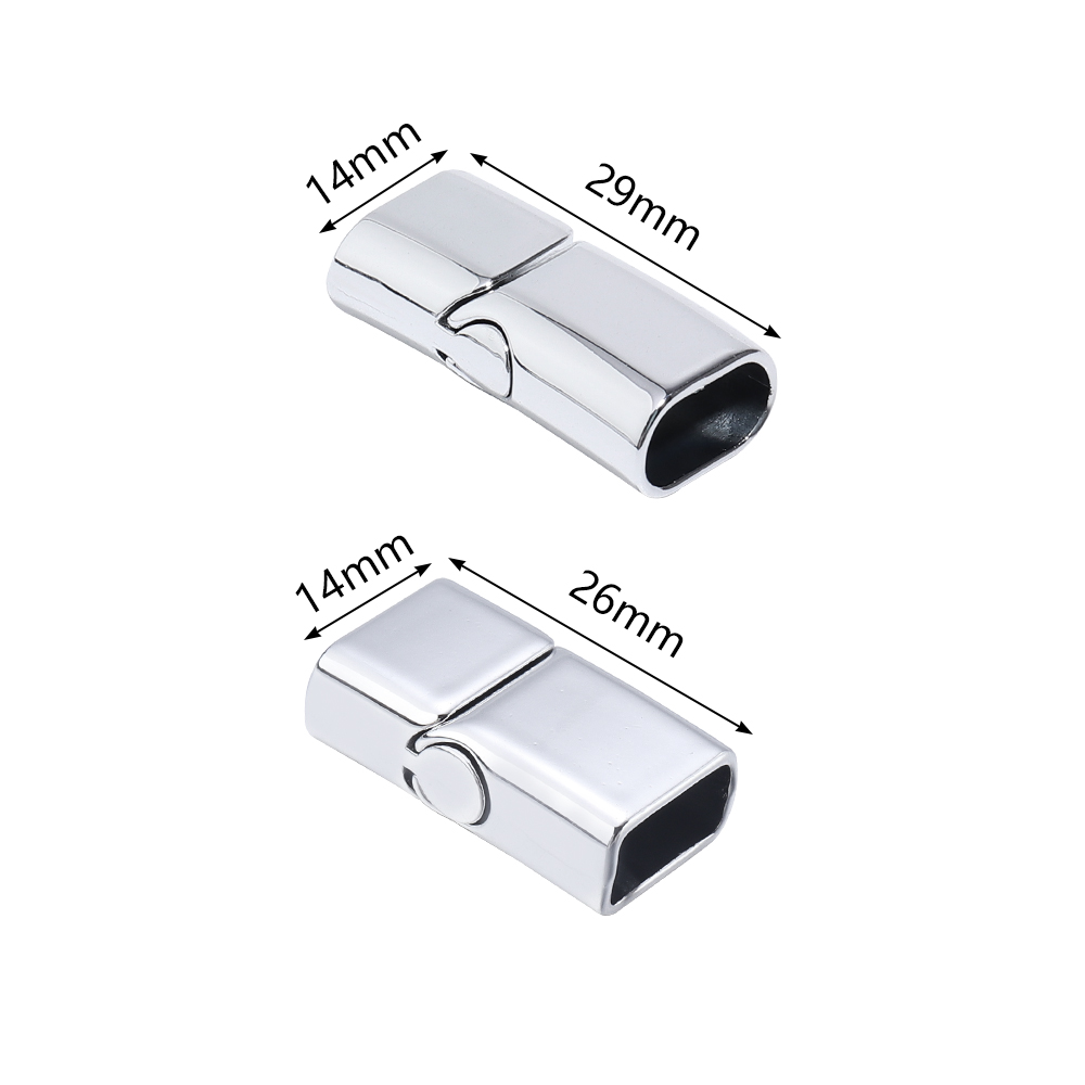 5Pcs Alloy Magnetic Clasps Rou - Jewelry Making Kit For Adults ulasan dan harga