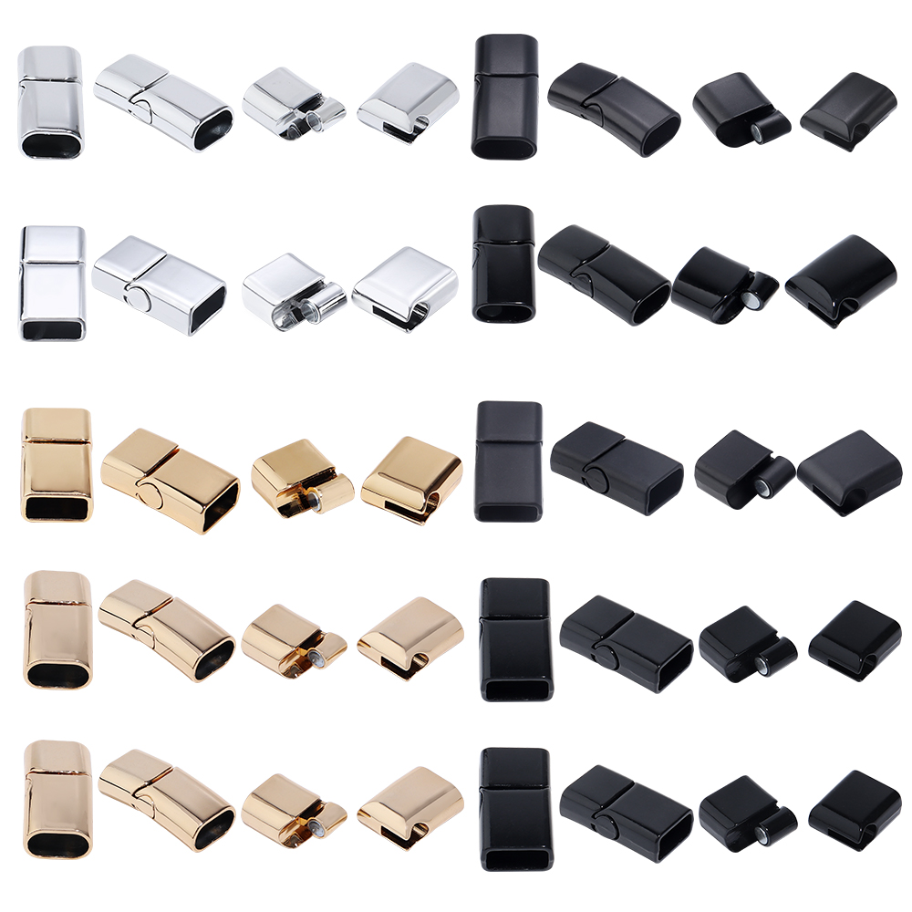 5Pcs Alloy Magnetic Clasps Rou - Jewelry Making Kit For Adults ulasan dan harga