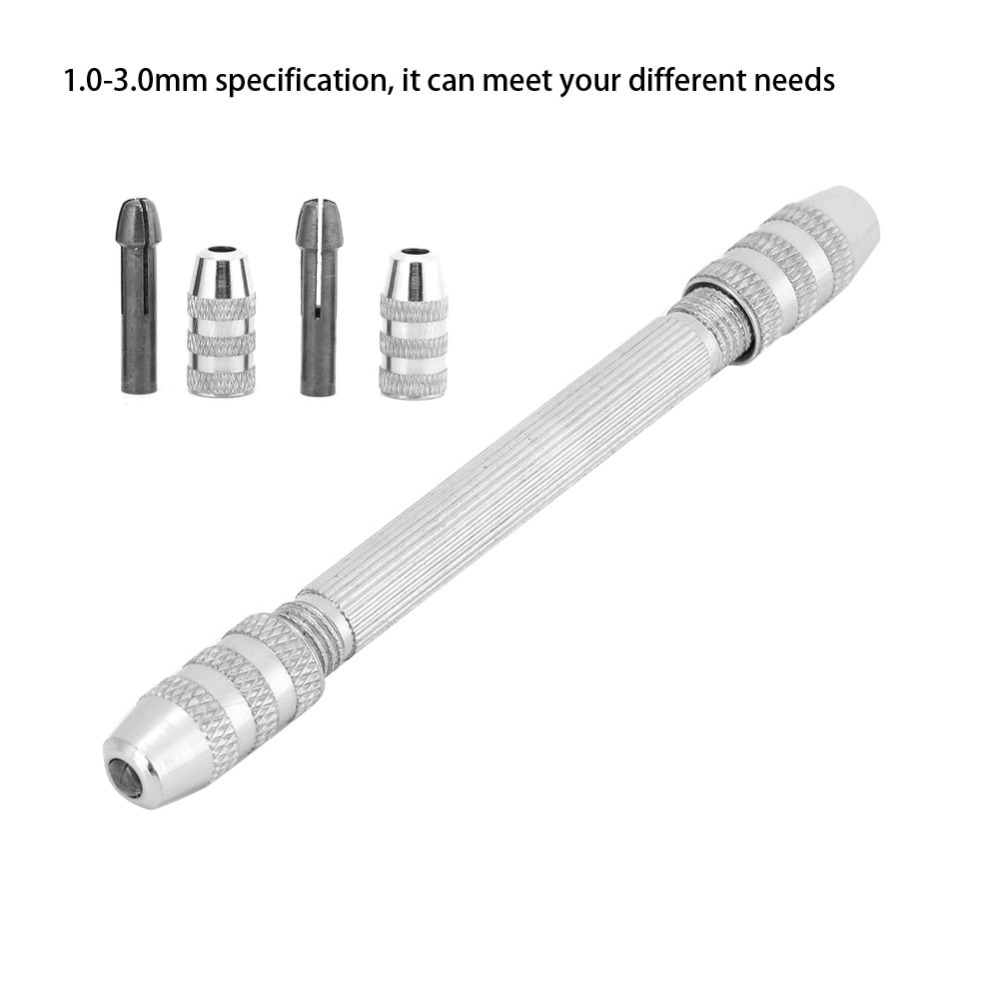 2Pcs Manual Metal Pin Vise Chu - Jewelry Making Vise ulasan dan harga