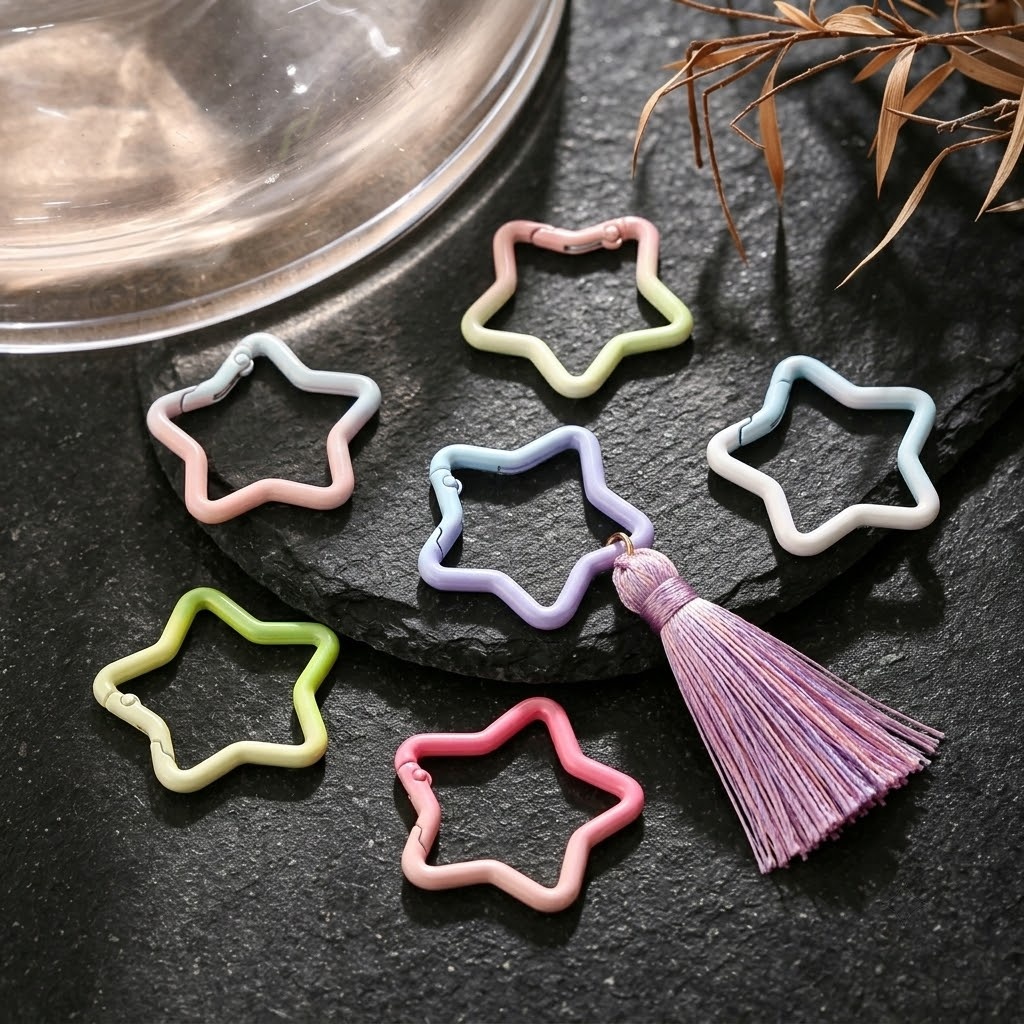 5PCS Gradient Star Shape Sprin - Jewelry Making Kit For Adults ulasan dan harga