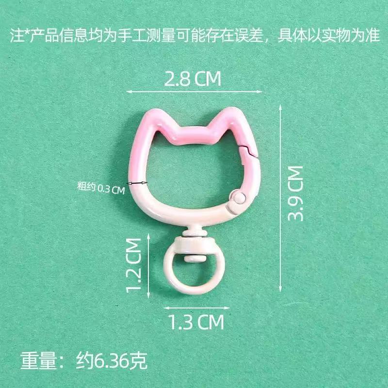 5-10PCS Gradient Cute Cat Clas - Jewelry Making Kit For Adults ulasan dan harga